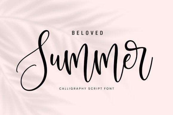Beloved Summer Font for Creative Design