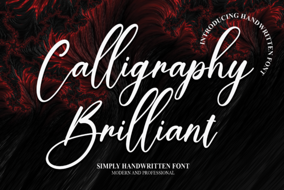 Calligraphy Brilliant Font for Elegant Branding