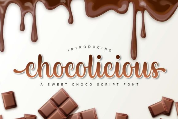Chocolicious Font for Web Design