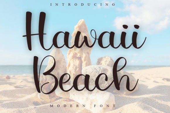 Hawaii Beach Font for Creative Campaigns