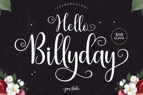 Hello Billyday Font for Web Design