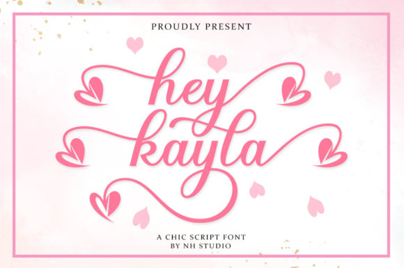 Hey Kayla Font for Web Design