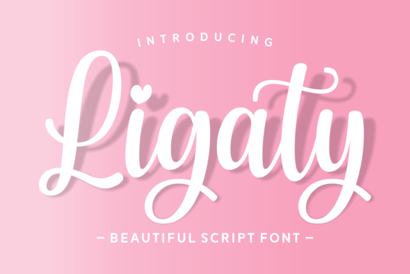 Ligaty Font for Elegant Design