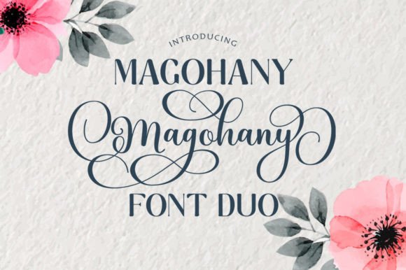 Magohany Duo Font for Elegant Design