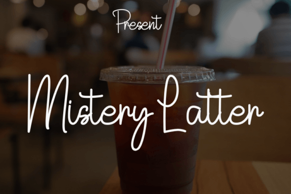Mistery Latter Font for Elegant Web Design