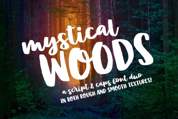 Mystical Woods Font Review