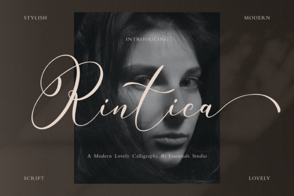 Rintica: A Script Font for Creative Campaigns