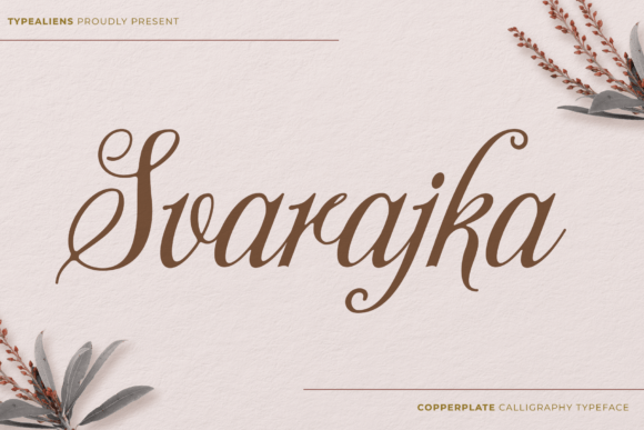 Svarajka Font for Web Design